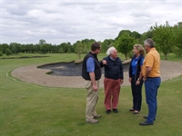 Huggett and Lobb start work on redesign of The Springs