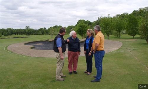 Huggett and Lobb start work on redesign of The Springs