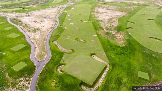 A sight for square eyes at Michigan’s Arcadia Bluffs