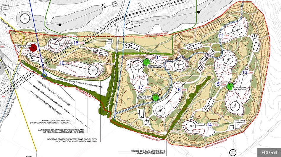 Cumberwell Park begins construction on nine more par threes