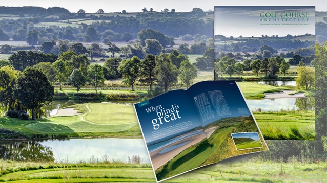 The October 2018 issue of Golf Course Architecture is out now!