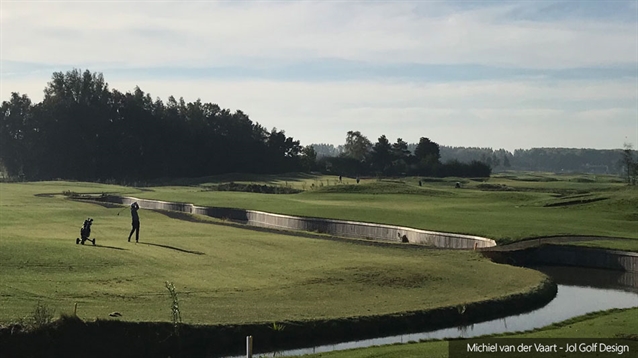 Michiel Van der Vaart works on 27 holes at Kroonprins