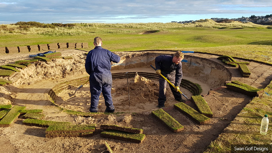 Swan Golf Designs completes third phase of work at Moray