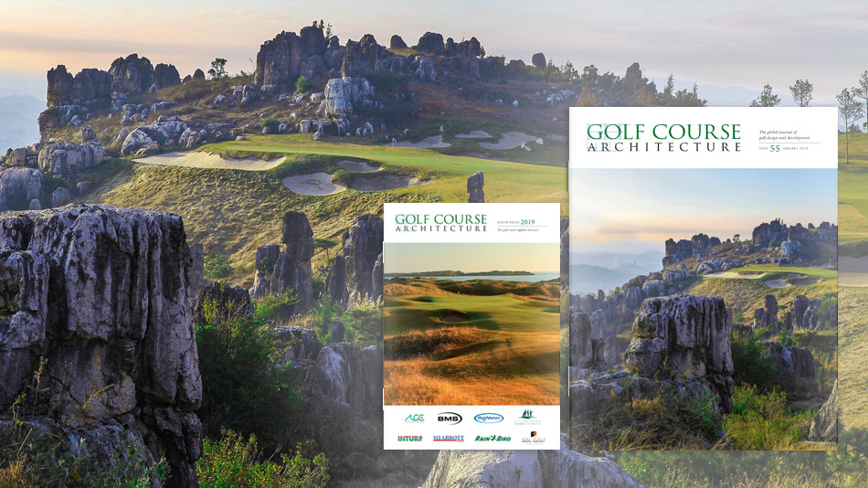 The January 2019 issue of Golf Course Architecture is out now!