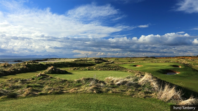 Martin Ebert oversees new work at Trump Turnberry’s Ailsa course