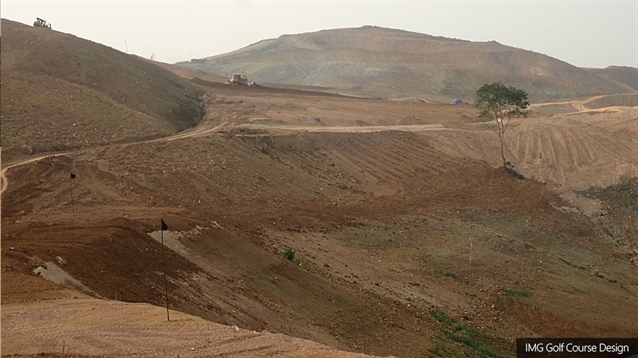 Shaping in progress at new IMG layout in Vietnam