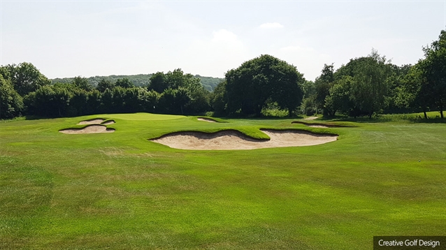 Ken Moodie continues bunker renovation work at Lindrick