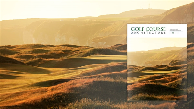 The July 2019 issue of Golf Course Architecture is out now!