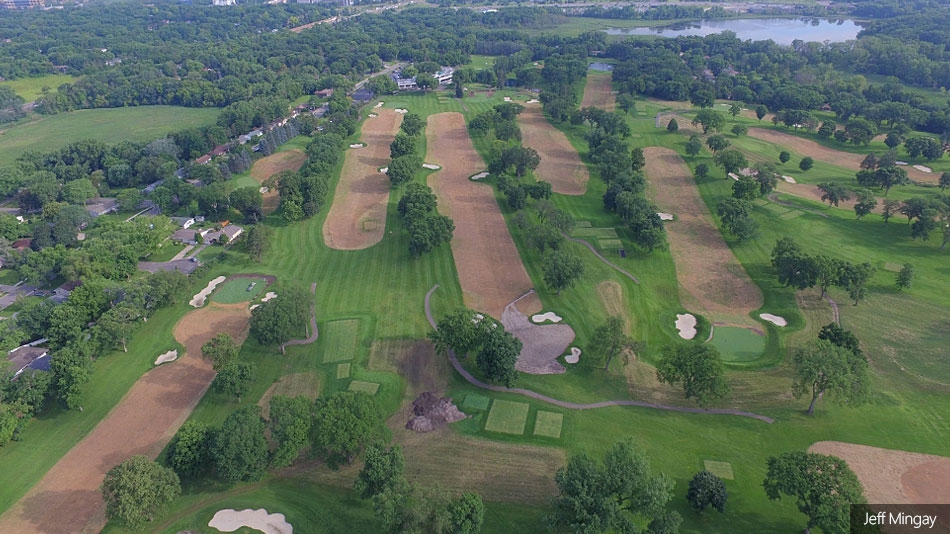 Minneapolis Golf Club begins re-grassing project