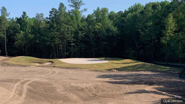 Clyde Johnston completes Hollow Creek course at The Reserve Club