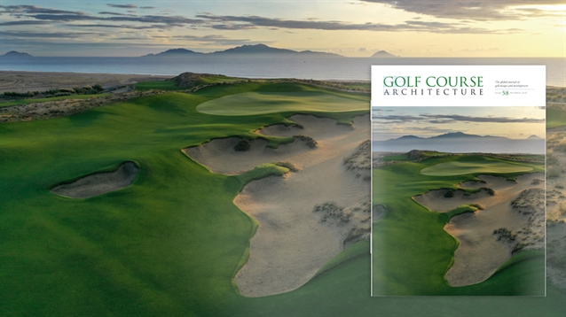 The October 2019 issue of Golf Course Architecture is out now!