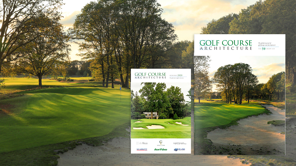 The January 2020 issue of Golf Course Architecture is out now!