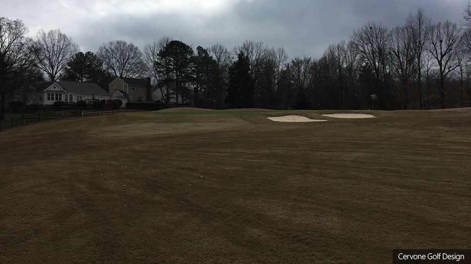 Cervone under way with bunker renovation at Raintree CC