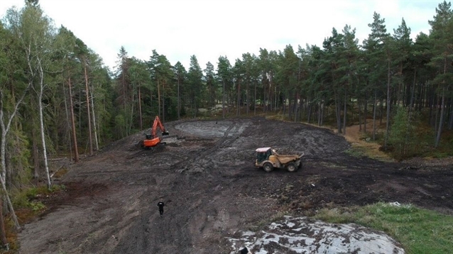 Construction starts on new par three at Nacka