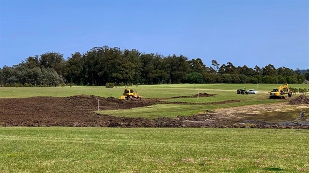 Construction under way on second nine at Las Piedras in Uruguay