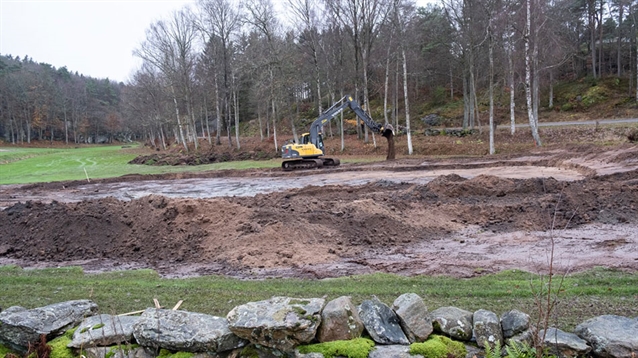 Peter Fjällman redesigns six greens at Gullbringa