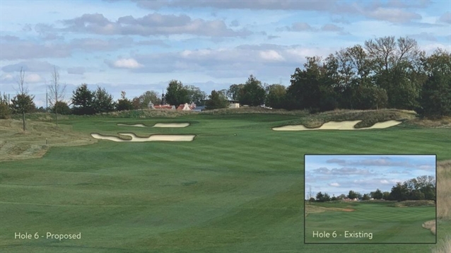 Jonathan Davison progresses with bunker work at Albatross Golf Resort