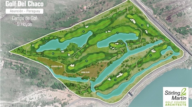 Construction begins on new nine-hole Stirling & Martin course in Paraguay