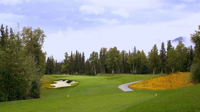 Richardson and Danner begin bunker work on Alaska course