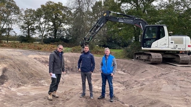 Blackmoor begins heathland restoration and bunker project