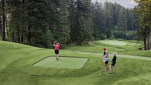 Short course decision pays off for Skamania Lodge