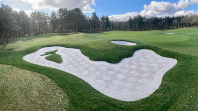 Bunker project complete at Golf de l’Isle Adam near Paris