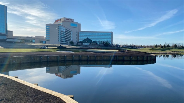 Paul Miller completes work on two holes and practice facility at Mystic Lake