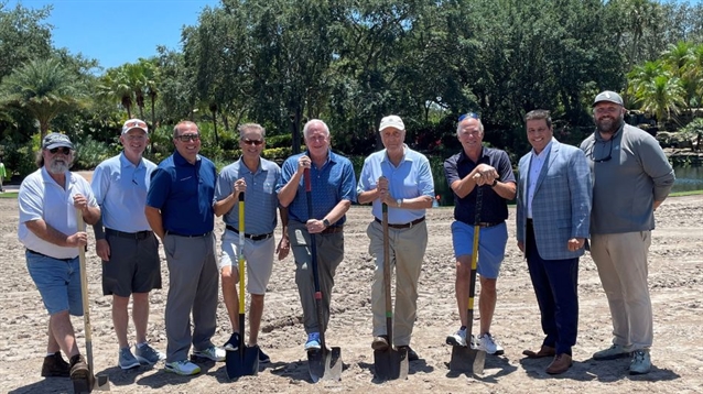 Addison Reserve in progress with 27-hole renovation