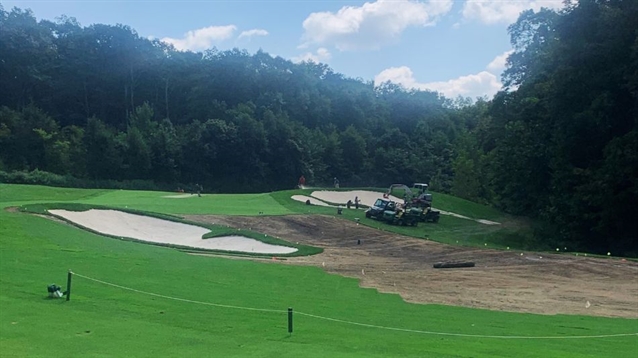 Bunker renovation under way at Bull’s Bridge