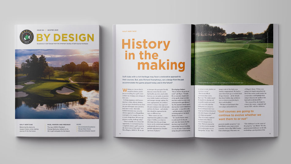 Winter 2023 issue of ASGCA’s By Design magazine is out now
