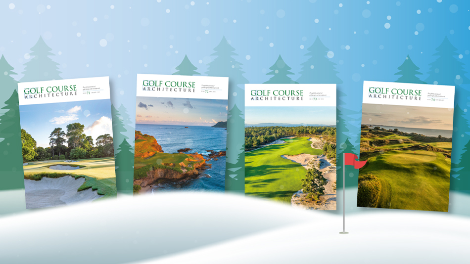 Happy holidays to all Golf Course Architecture readers!