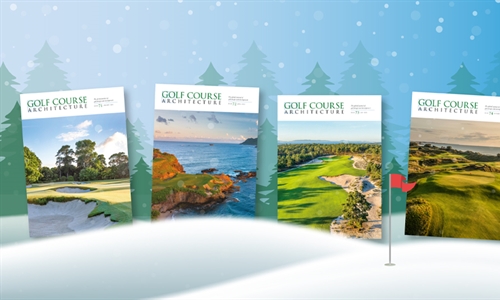 Happy holidays to all Golf Course Architecture readers!