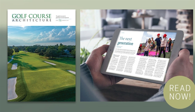 The January 2024 issue of Golf Course Architecture is now available!
