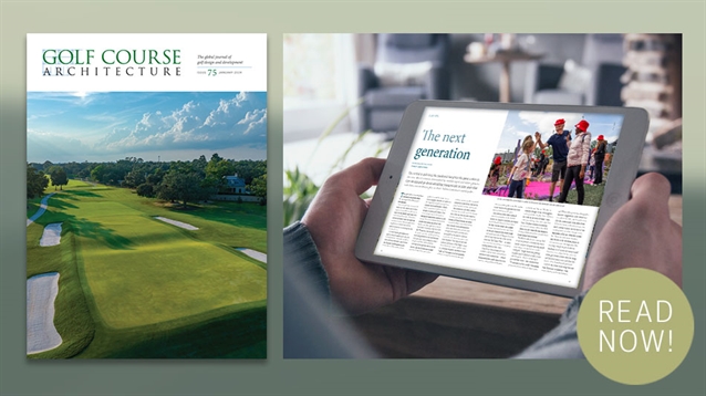 The January 2024 issue of Golf Course Architecture is out now!