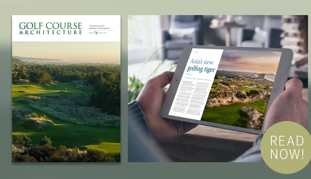 The April 2024 issue of Golf Course Architecture is out now!