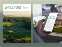 The April 2024 issue of Golf Course Architecture is out now!