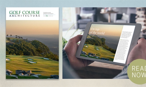 The October 2024 issue of Golf Course Architecture is out now!