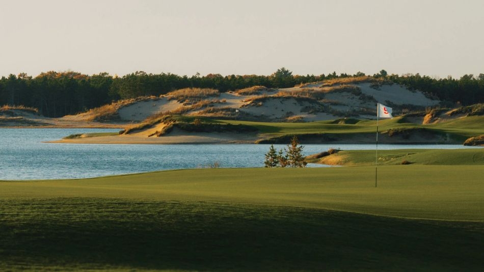 Twelve-hole The Commons course is growing in at Sand Valley