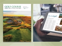 The April 2025 issue of Golf Course Architecture is out now!