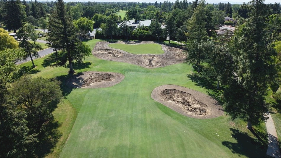 Golfplan begins renovating greens and bunkers at California’s El Macero