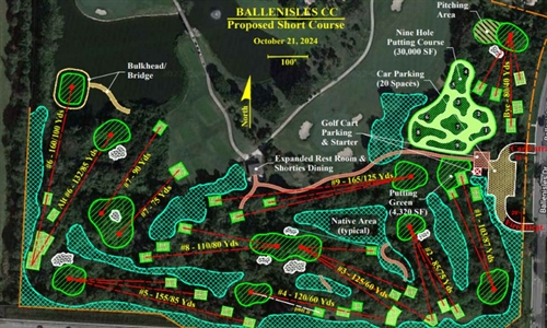 BallenIsles approves plan for 10-hole short layout by Rees Jones
