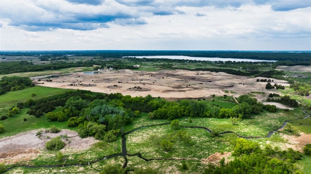 Grassing begins on OCM-designed Tepetonka course