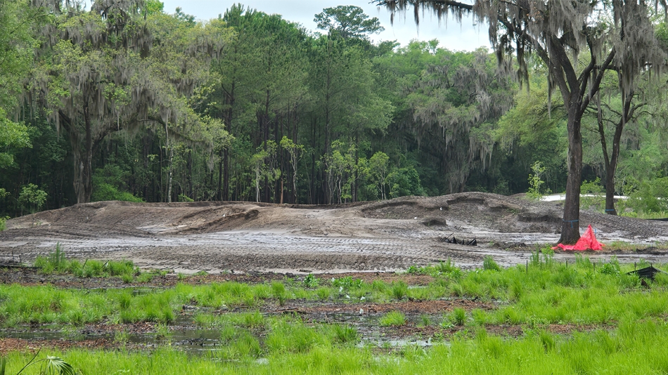 Zinkand in progress with new 12-hole course at Chechessee Creek