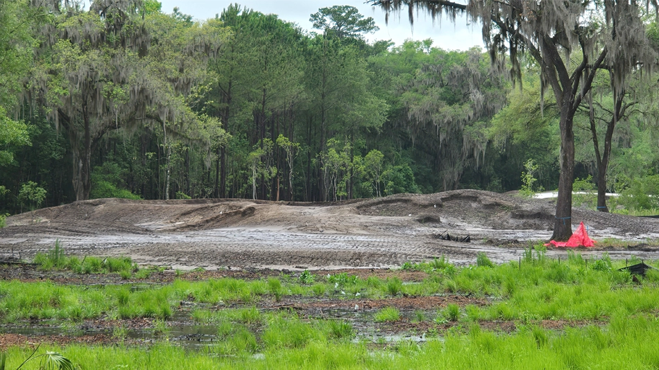 Zinkand in progress with new 12-hole course at Chechessee Creek