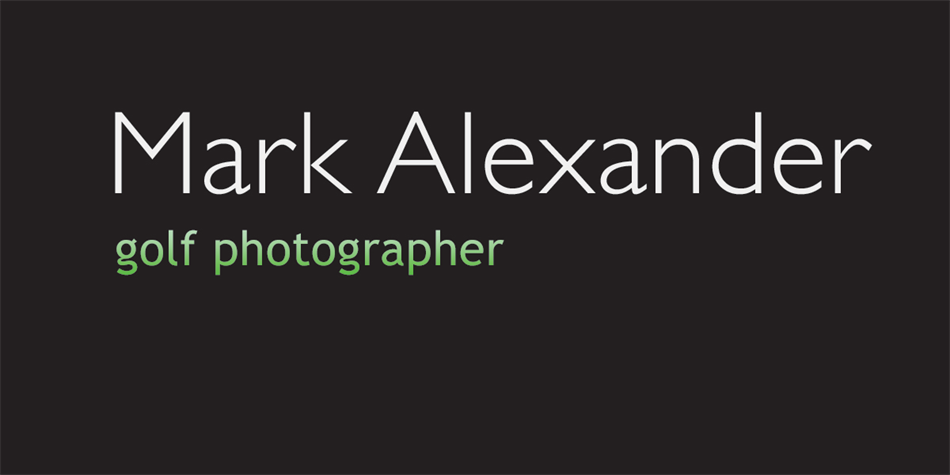 Mark Alexander Golf Photography
