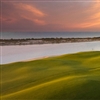 The Red Sea provides the backdrop for several holes, including the fifth (Photo: Kevin Murray)