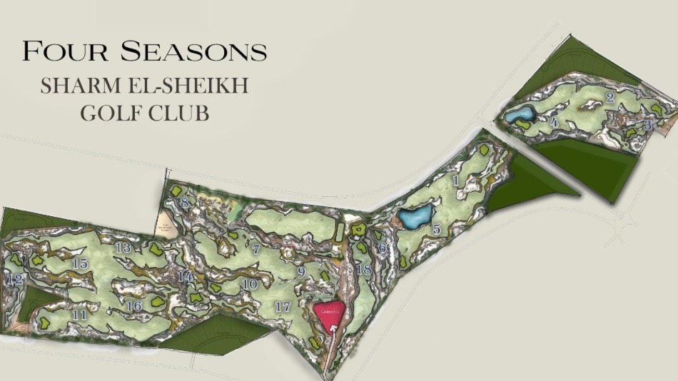 New RTJ II course under construction at Sharm El Sheikh Four Seasons
