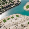 The fifteenth green and sixteenth’s tees are located on a small island accessible by a bridge (Photo: Red Sea Global)