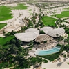 The Shura Links clubhouse was designed by Foster + Partners (Photo: Red Sea Global)