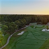 On the tenth, Johnson has reconfigured the left fairway bunker, converted mounds on the right into a massive landform with a bunker cutting into the feature and revamped the green to tilt right-to-left (Photo: Founders Group International)